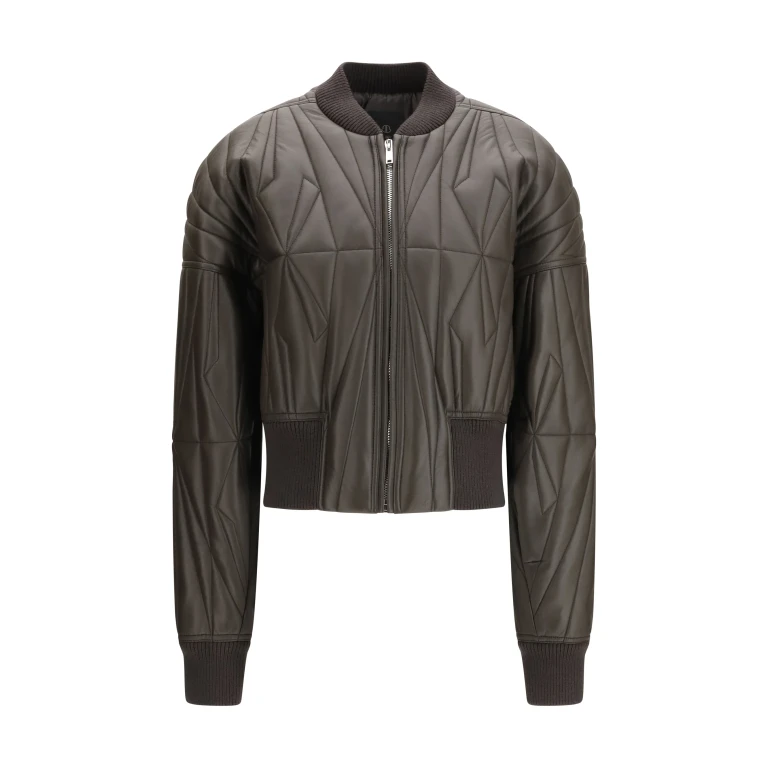 Leather Jacket Geocamo Dark Dust
