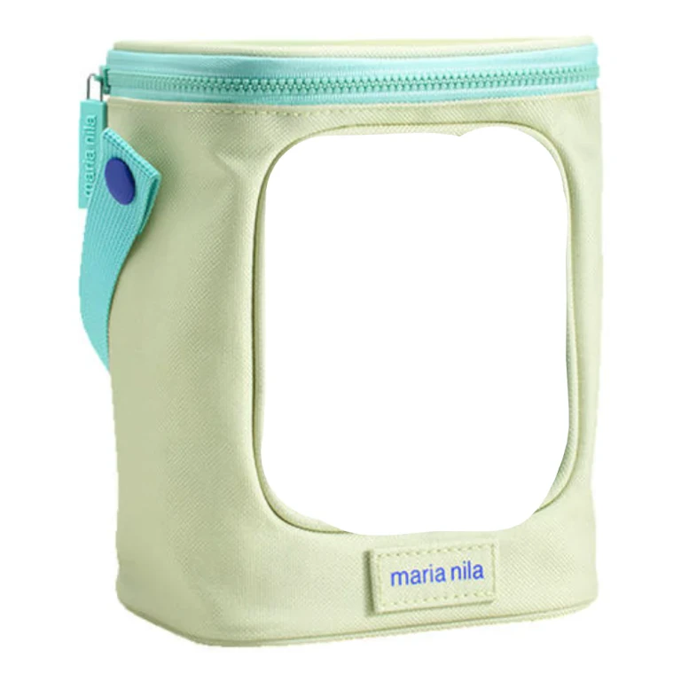 Structure Accessori for hair repair Green plastic bag