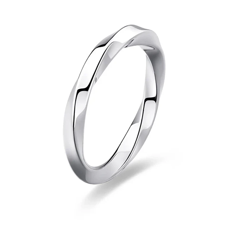 Elegante Stainless Steel Ring For Love Sfv45 - Size: 52 Mm