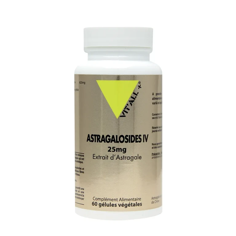 Astragalosides IV 25mg 60 vegetal capsules