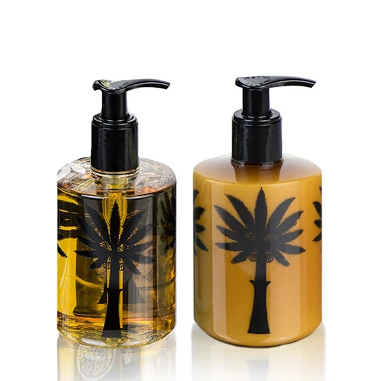 Ambra Nera Body Cream and Liquid Soap