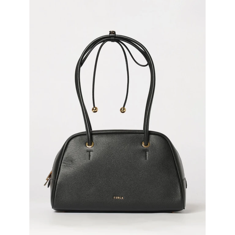 Bolsa de ombro Furla Poppy Preta