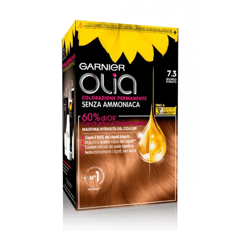 Olia Permanent Hair Color Golden Blonde N 7_3