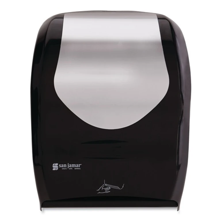 T1470BKSS 16.5 in. x 9.75 in. x 12 in. Smart System with iQ Sensor Towel Dispenser - Black/Silver