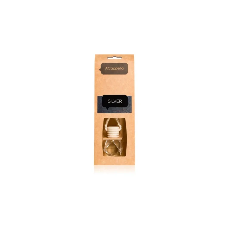 Silver car air freshener 7 ml
