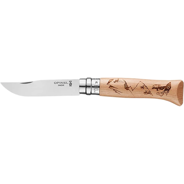 N°08 Engraved Hiking Knife