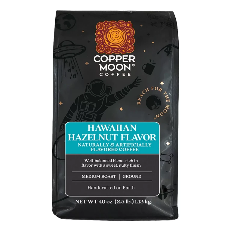 Medium Roast Ground Coffee, Hawaiian Hazelnut, 40 oz.