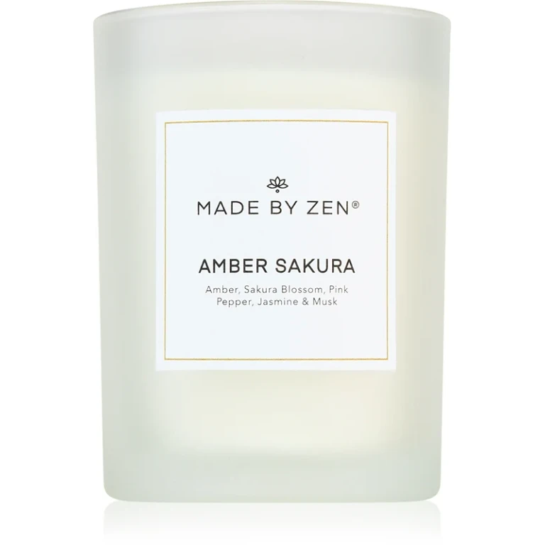 Amber Sakura scented candle 250 g