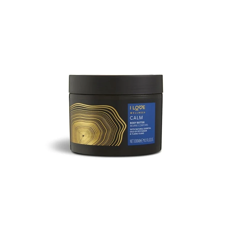 , Wellness Calm, Vegan, Moisturizing, Ylang Ylang & Lavender, Body Butter, 300 ml