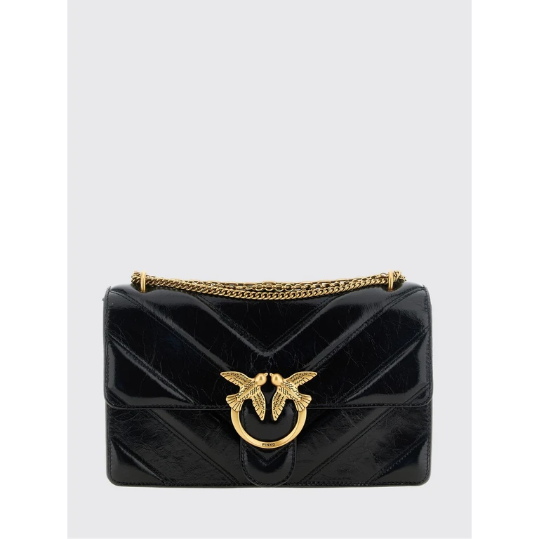 Love Bolsa de ombro Preta