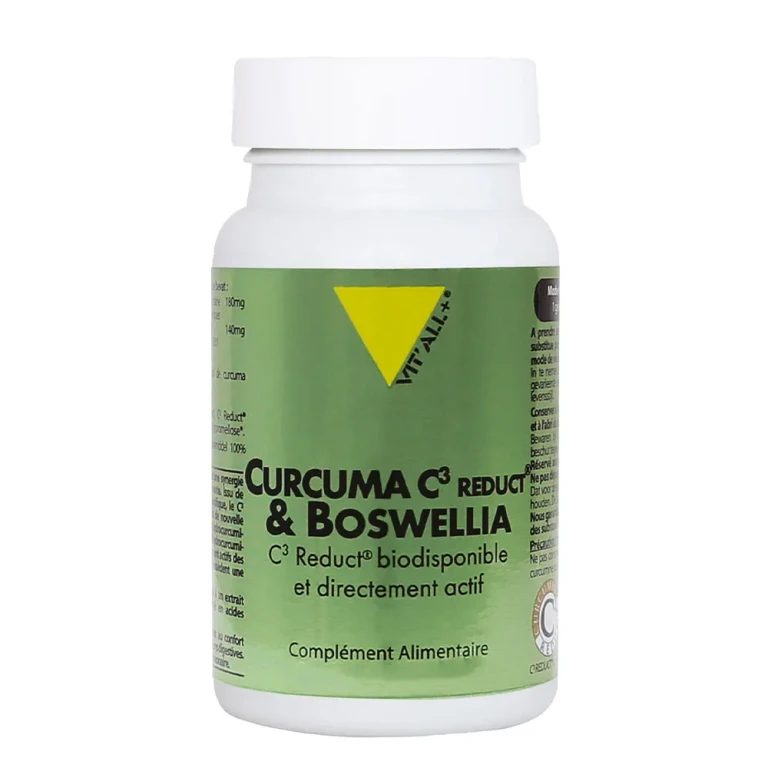 Curcuma C3 Reduct® & Boswellia Highly Bioavailable and Directly Active 30 Vegetable Capsules