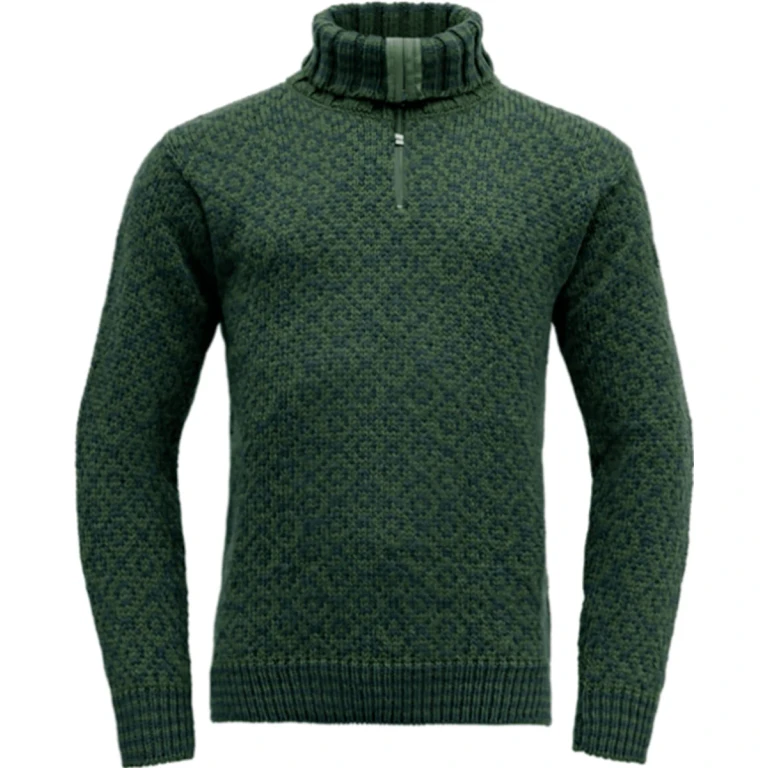 Svalbard Wool Zip Neck Sweater - Unisex