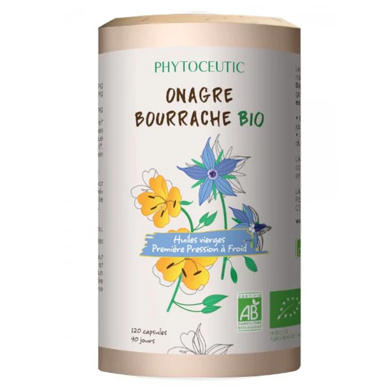 Duo Evening Primrose/Borage Oil Bio/ab 120 Capsules