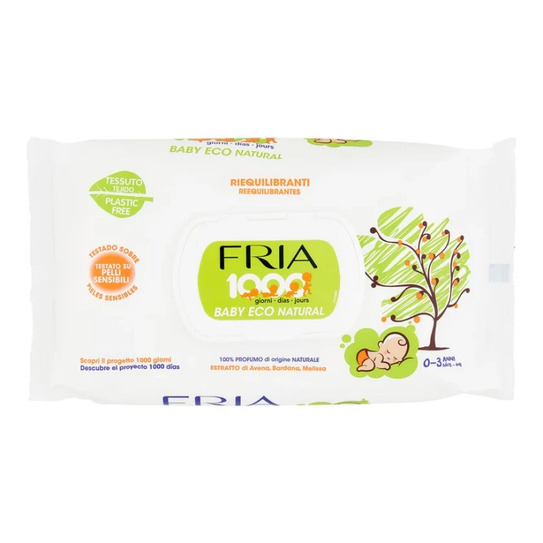 Baby Eco Natural Wipes Rebalance x72 pcs.
