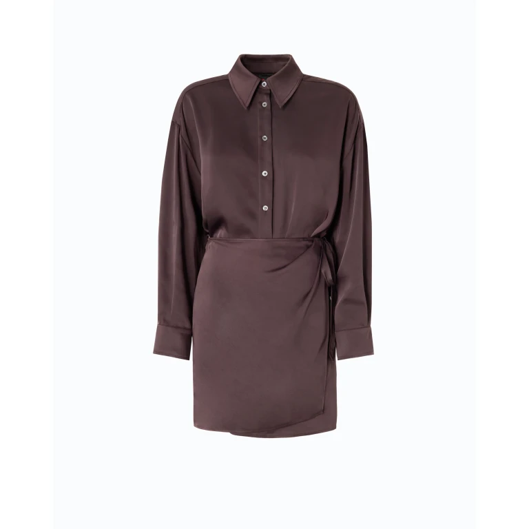 Robe courte boutonnée - 36