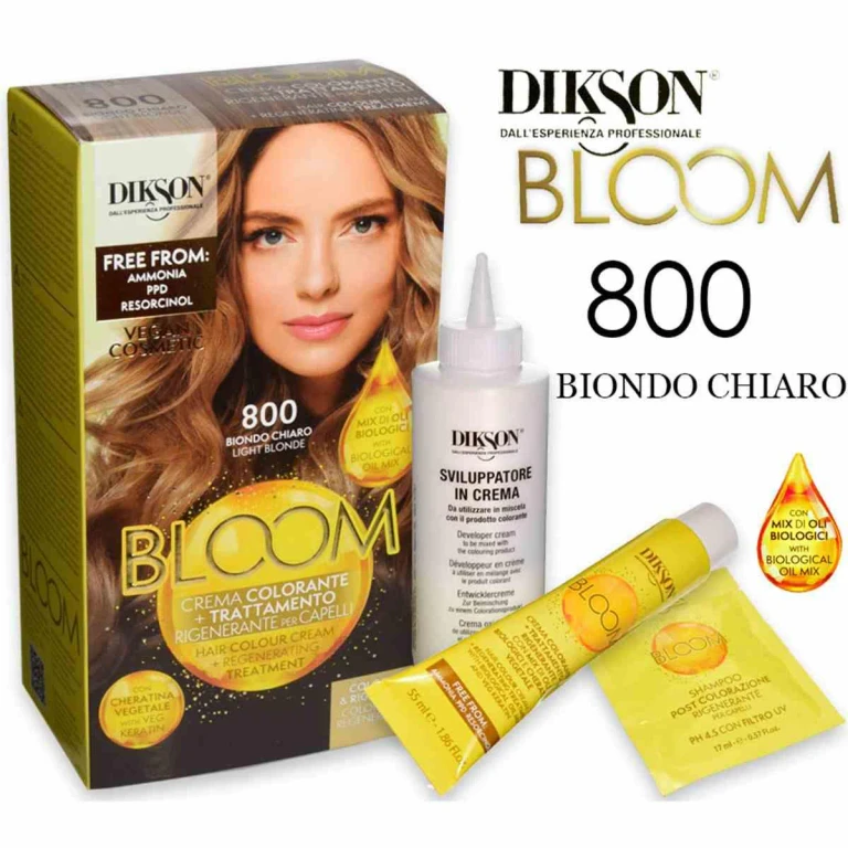 Bloom Coloring Cream With Keratin 800 Light Blonde