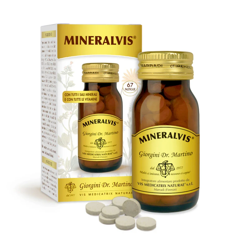 Mineralvis 40 G - 600 Mg Tablets
