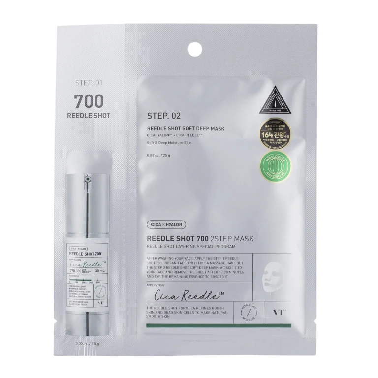 Reedle Shot 700 2Step Maschera Rassodante in Tessuto 1.5g — Maschera viso