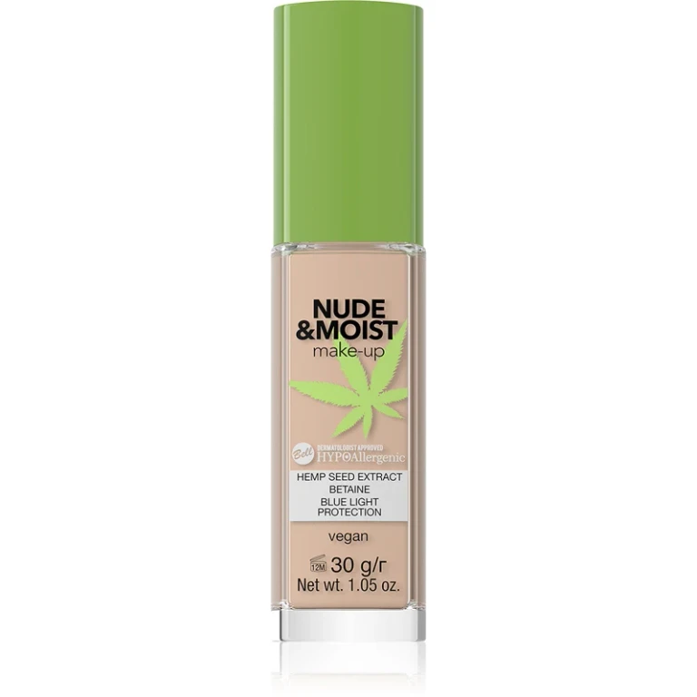 Hypoallergenic light foundation color 04 Natural Tan 30 g