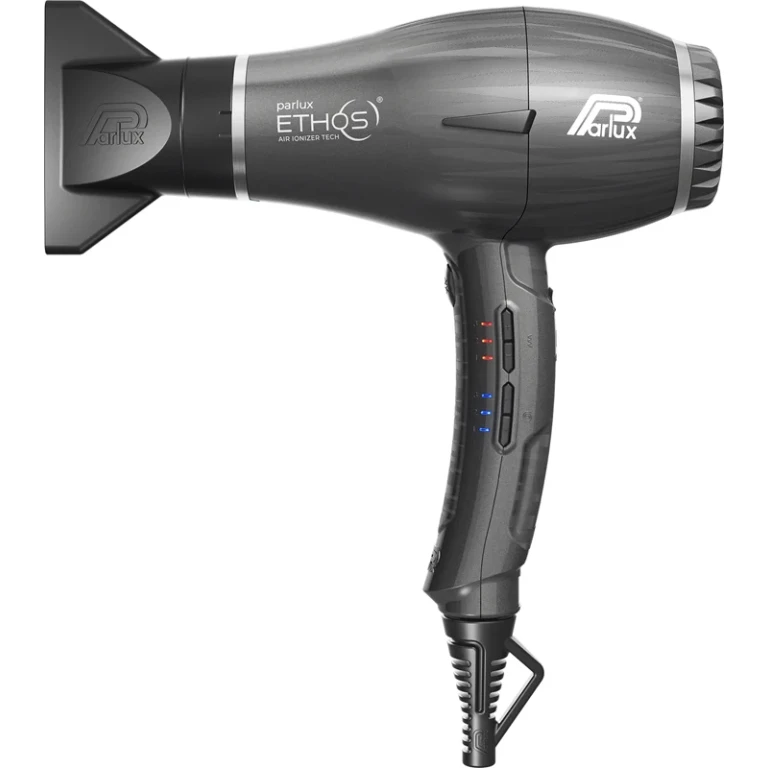 Ethos + Magic Sense professional hairdryer with ionizer + diffuser Glossy grey