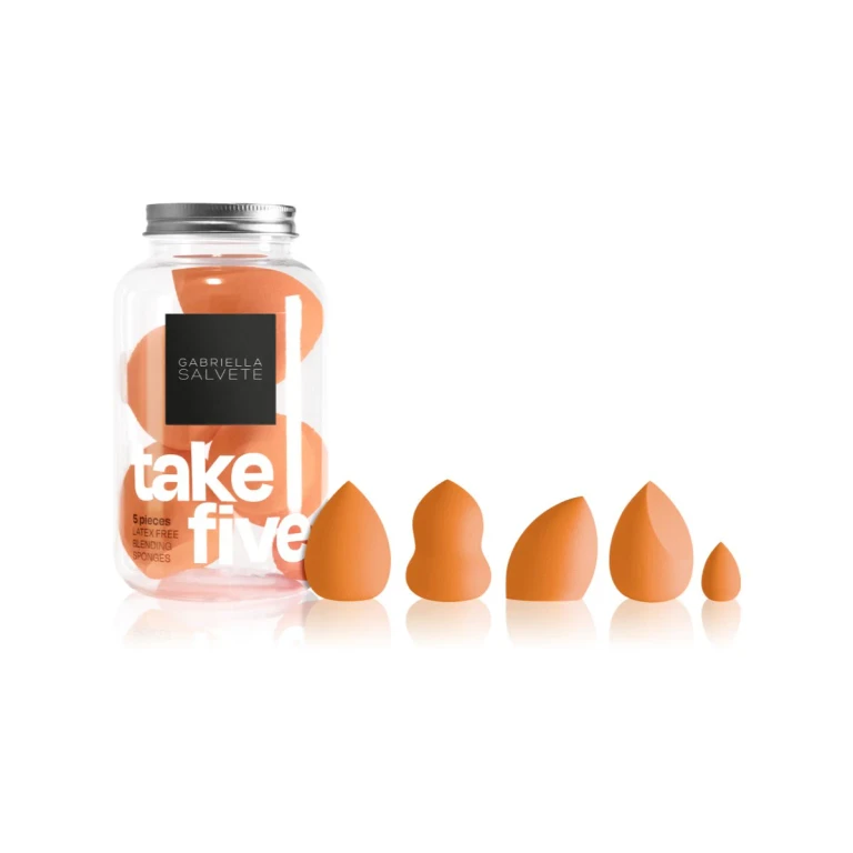 Take Five Orange Face Applicator Set