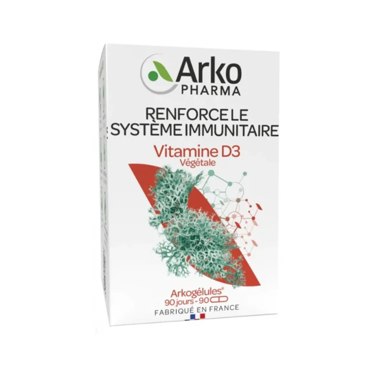 Arkocapsule Vegetable Vitamin D3 90 capsules
