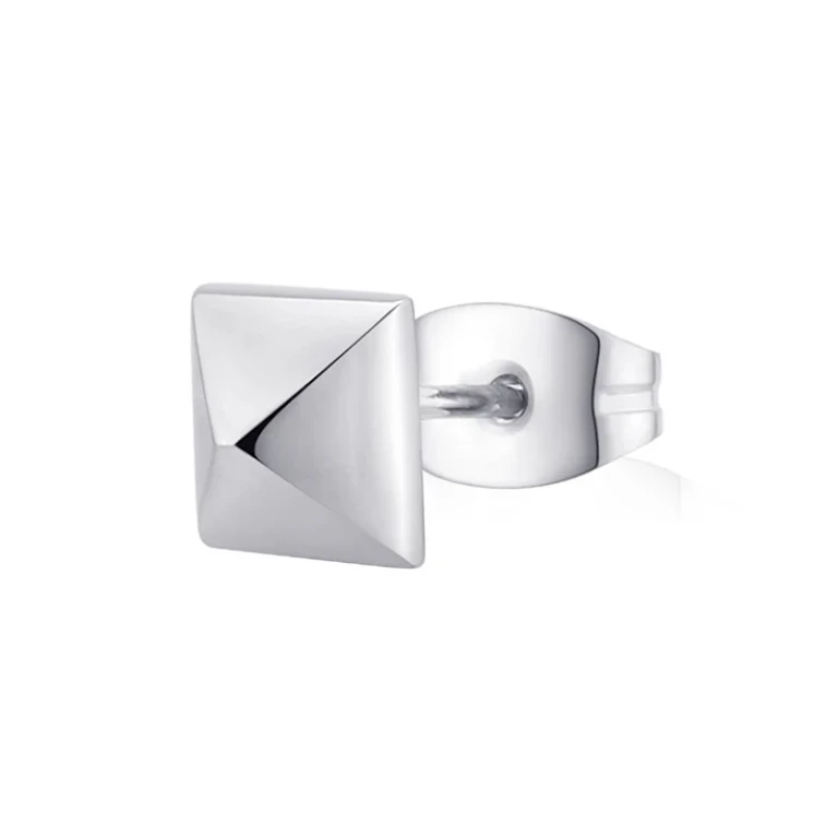 Single Earring In Steel Snap Snp24