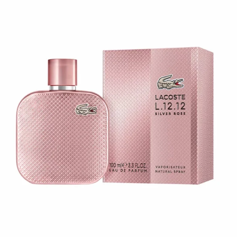 Lacoste L.12.12 Silver Rose Eau De Parfum Spray 100 ml