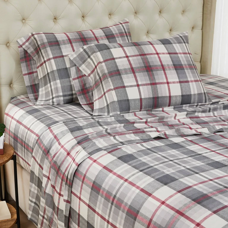 Highland Extra Deep Pocket 100% Cotton Printed Sheet Set