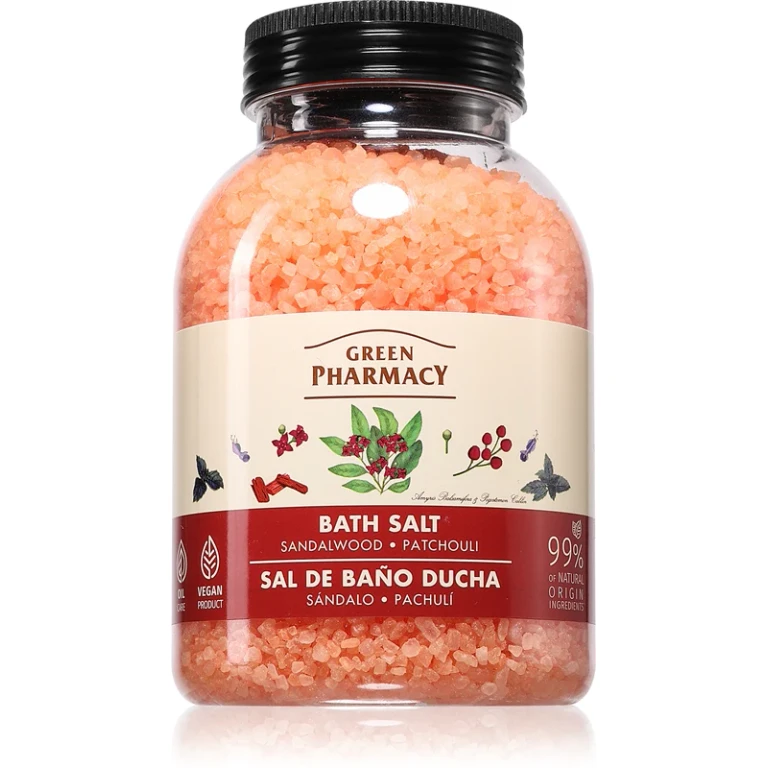 Sandalwood & Patchouli Relaxing Bath Salt 1000g