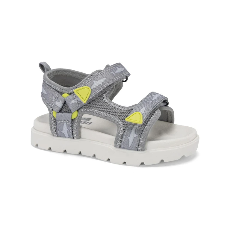 OSHKOSH BOYS RIVER SANDAL - GREY 8:- 8T, Grey - Online Only