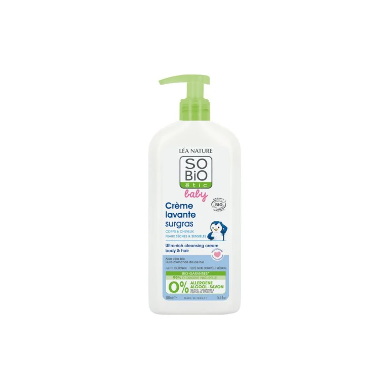 LÉa nature so bio étic Baby - Rich Cleansing Cream For Children, 500 ml