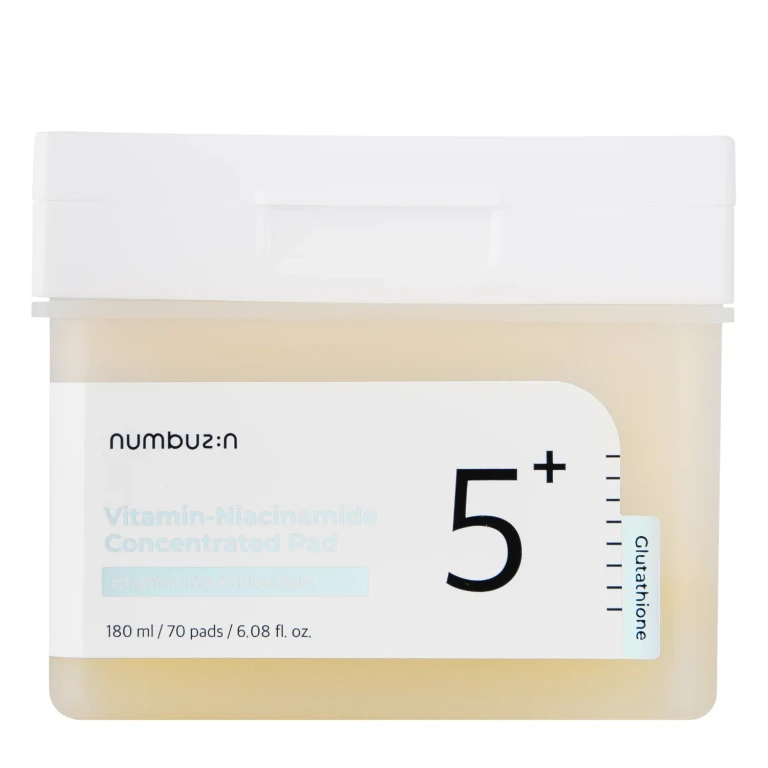 No.5 Vitamina Niacinamide Concentrated Pad 180ml — Dischetto tonico