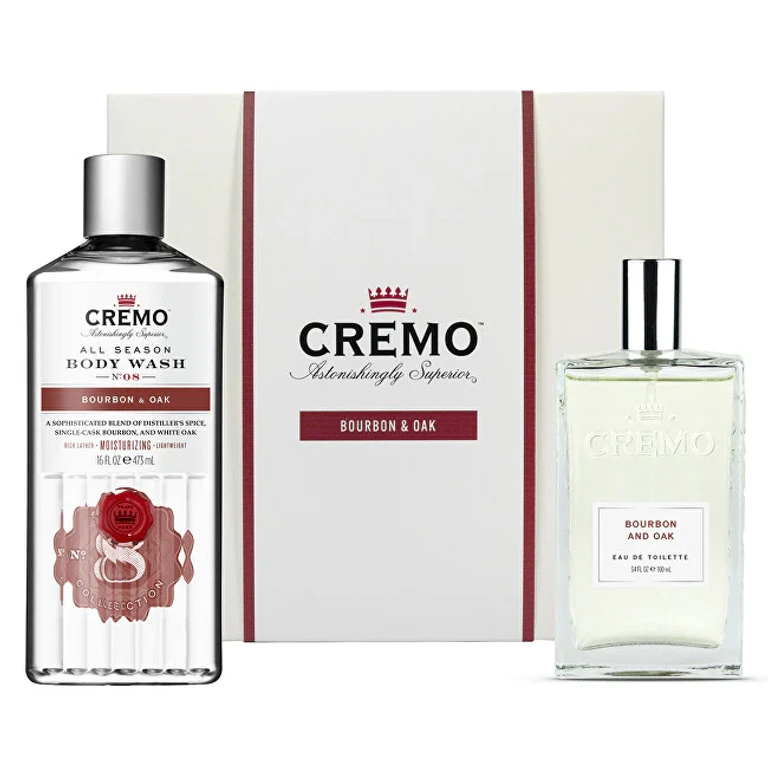 Gift Set for Body Care Bourbon & Oak