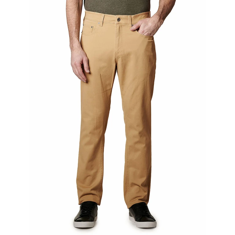 Iron Clothing Men'S Patriot 5-Pocket Flex Waistband Stretch Twill Pant Tan 38X34:- 38X34, Tan