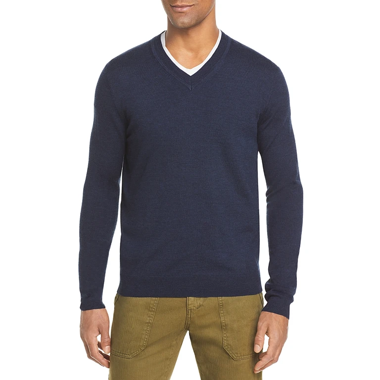 V-Neck Merino Wool Sweater - Exclusive