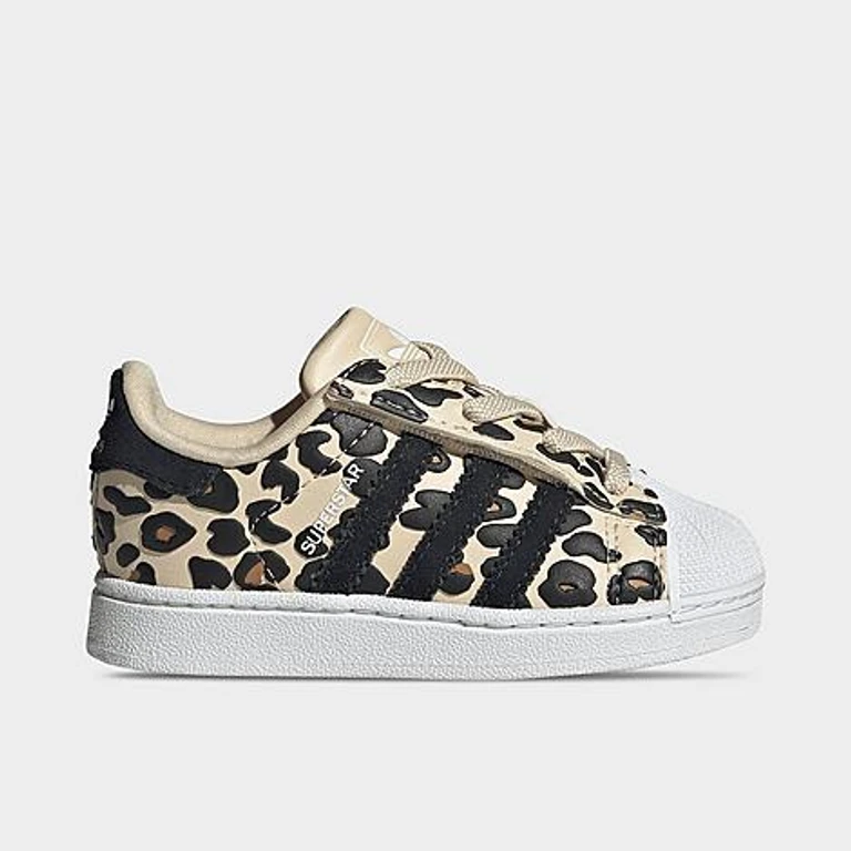 Kids Toddler Originals Superstar II Comfort Closure Casual Stretch Lace Casual Shoes