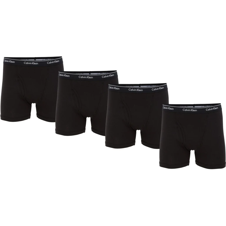 Cotton Classics Boxer Briefs - Pack of 4 - Men's