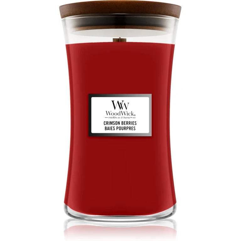 Born candle vase performed of berries crimsis 275 g