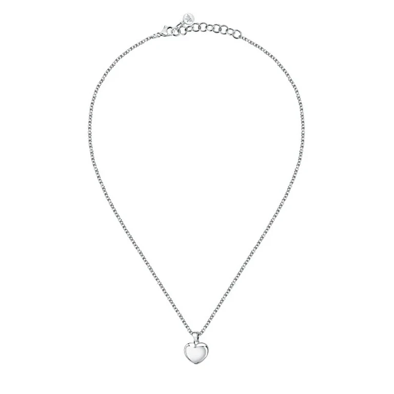 Heart Necklace in Steel Istanti Savz05
