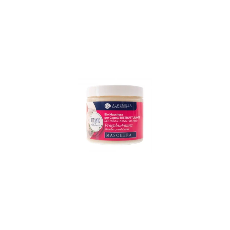 eco bio cosmetic Restructuring Hair Mask Cream and Strawberry 200 ml
