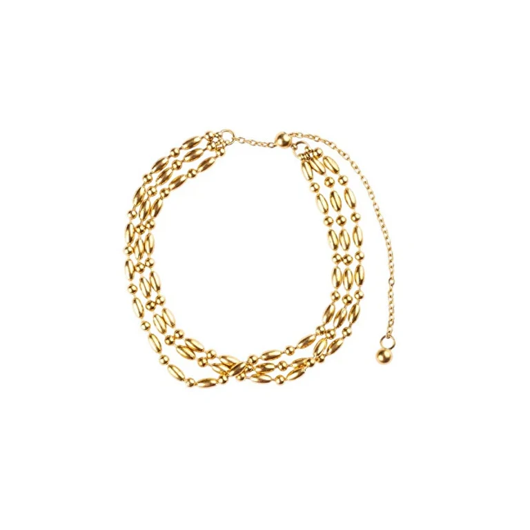 Triple Chain Bracelet Mcb250181G