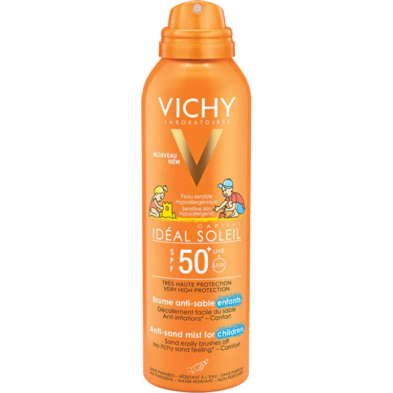 Children's Tanning Spray Spf50 Ideal Soleil (Anti-Sand Spray for Children) 200 Ml