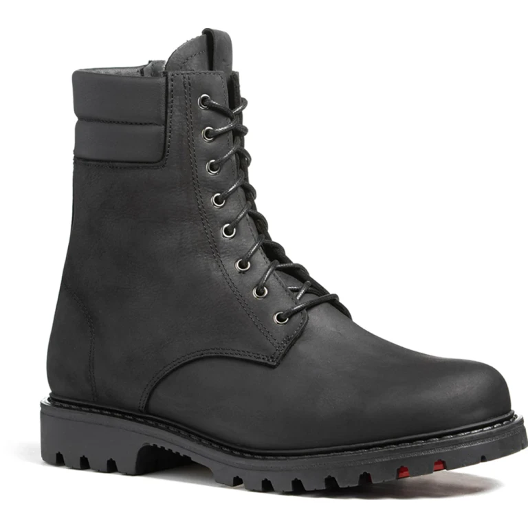 Oslo Waterproof Leather Ice Gripper Boots - Men's