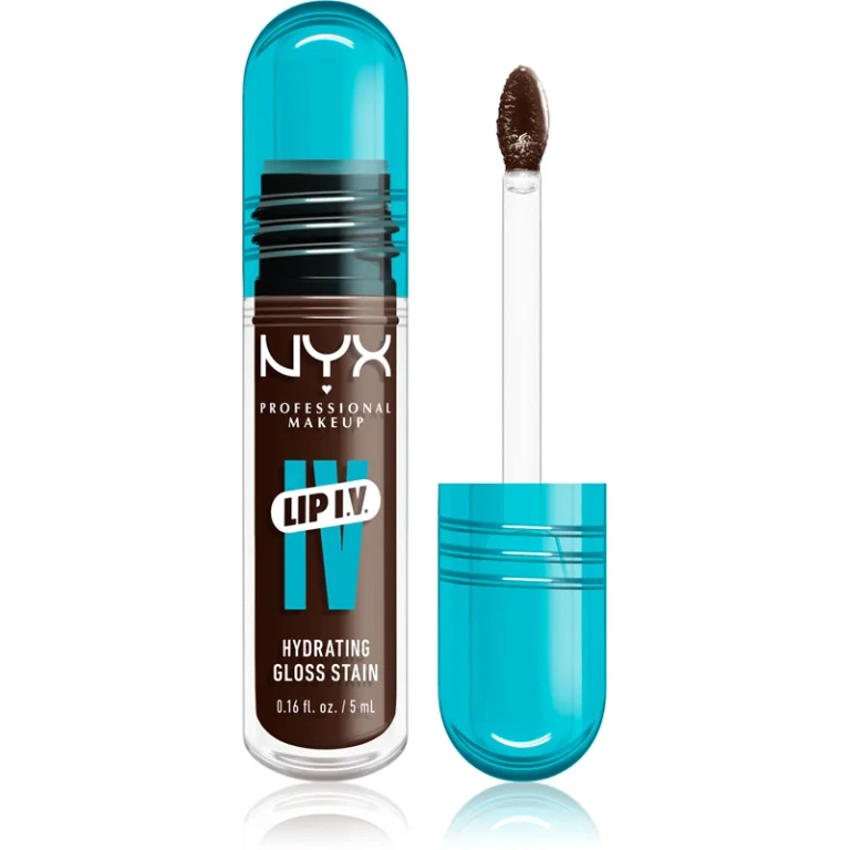 Professional Makeup IV long-lasting lip gloss with a moisturizing effect, color 06 - ESPRESSO SOAK 5 ml