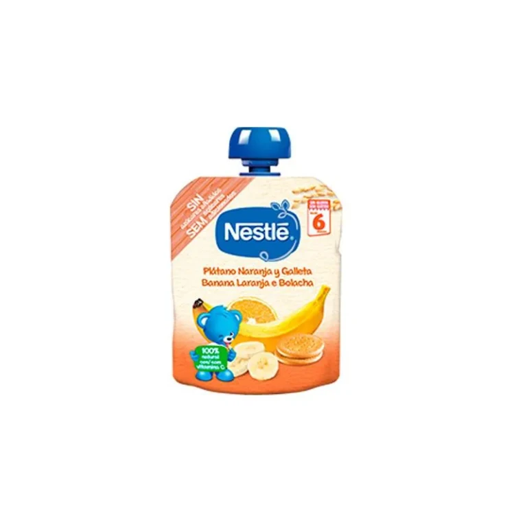 Naturnes Banana - Orange - Biscuit 6 months 90 g