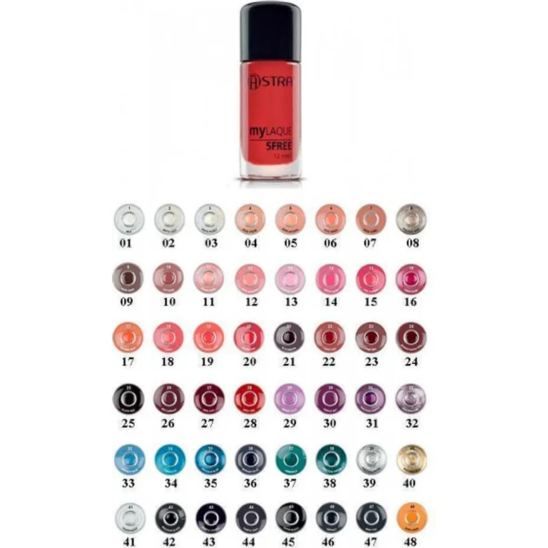 Astra Mylaque 5Free - Nail Polish 11 Pearl Pink