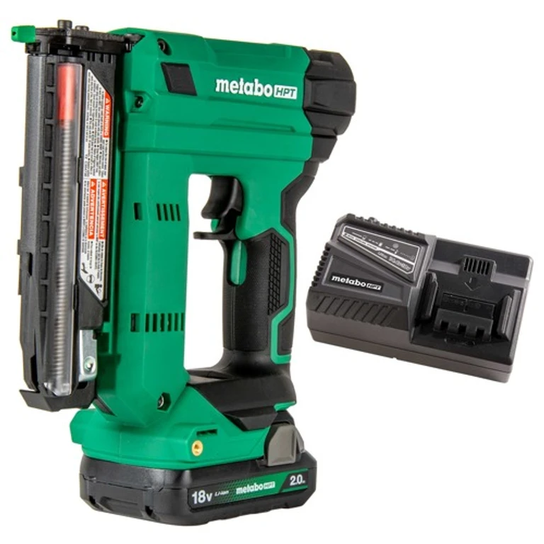 18V MultiVolt Lithium-Ion 23-Gauge Cordless Pin Nailer Kit (2 Ah)