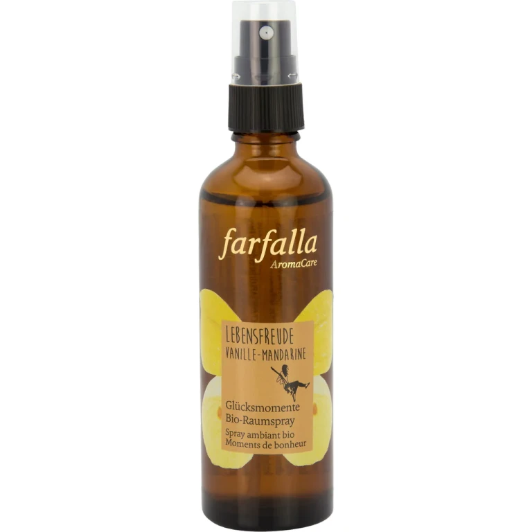 Organic Vanilla and Mandarin Room Spray 75 ml