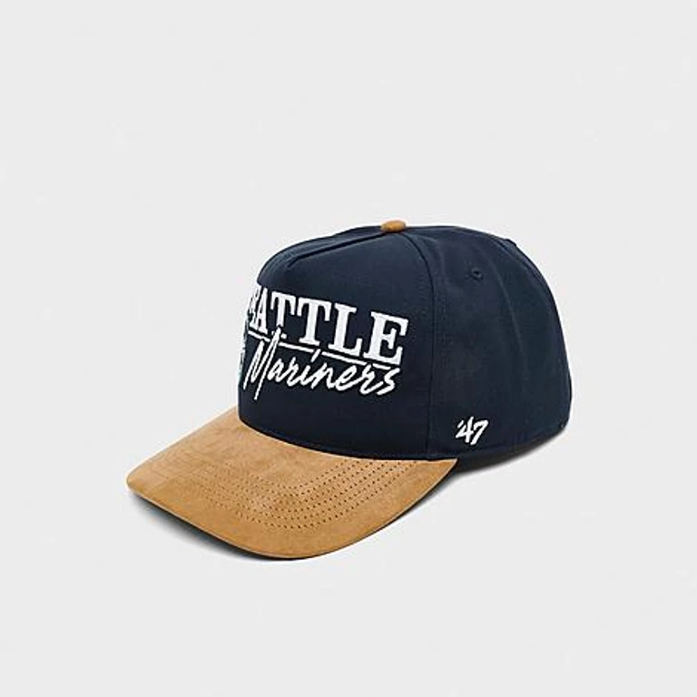 '47 Seattle Mariners MLB Scribe Line Hitch Snapback Hat